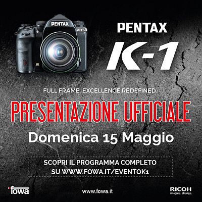 15 maggio 2016 presentazione della Pentax K-1