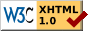 XHTML valido !